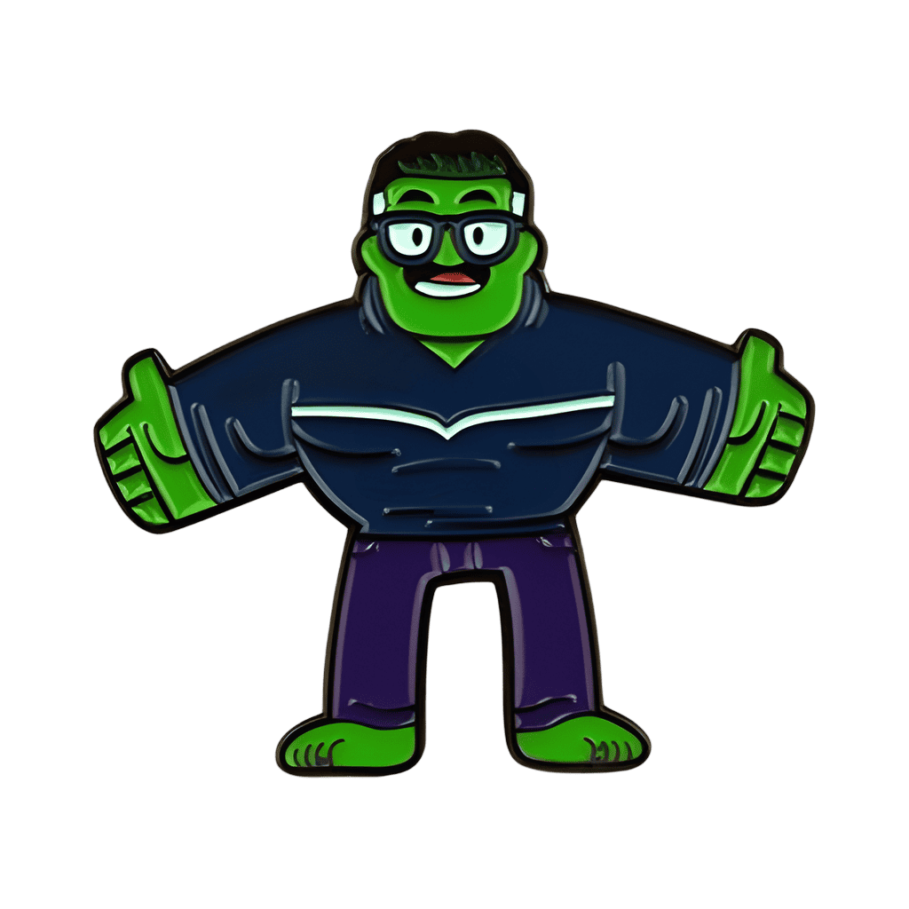 Professor Hulk Disney pin