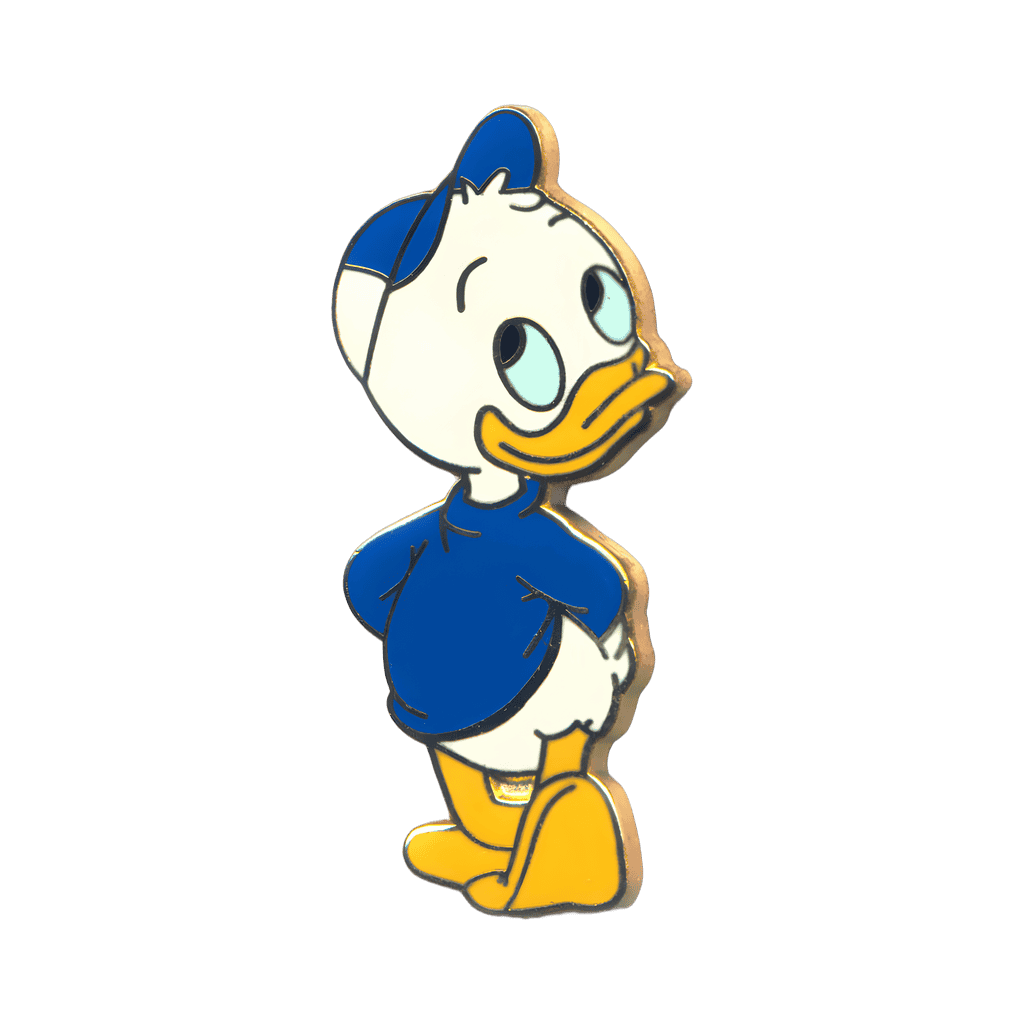 Dewey trying to look innocent Disney pin
