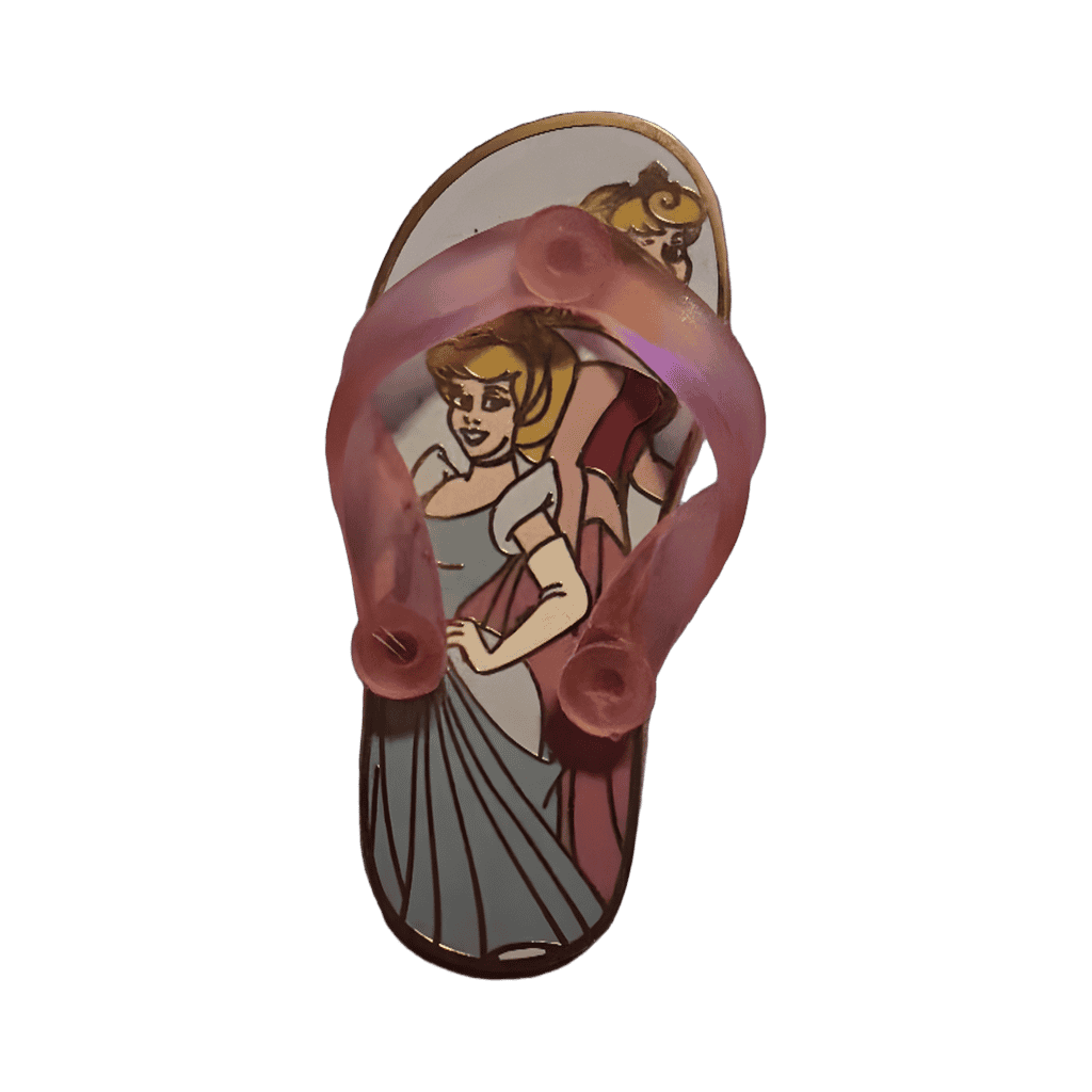 Aurora and Cinderella Flip Flop Disney pin