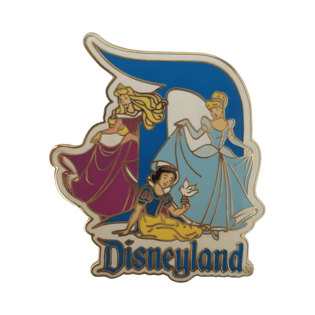 Group Cluster (Aurora, Snow White, and Cinderella) Disney pin