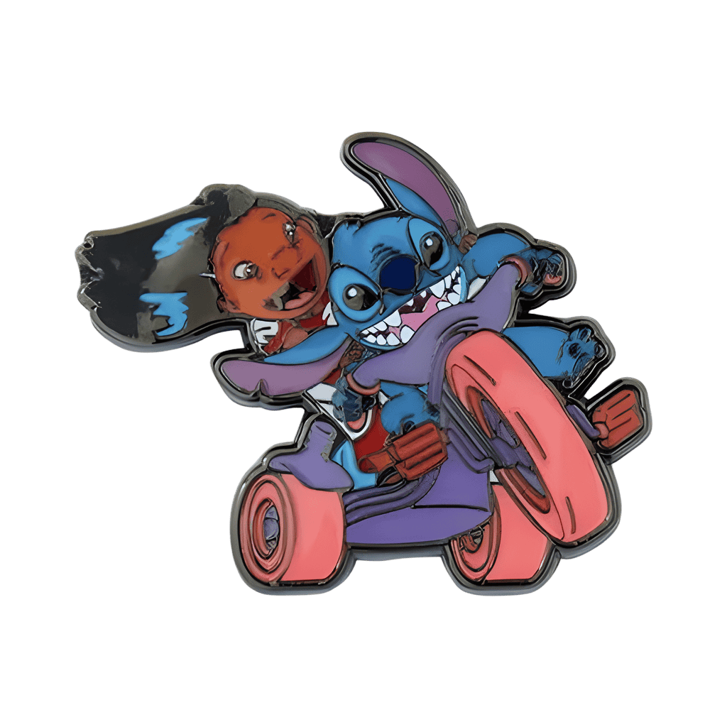 Lilo & Stitch on Big Wheel Tricycle Disney pin