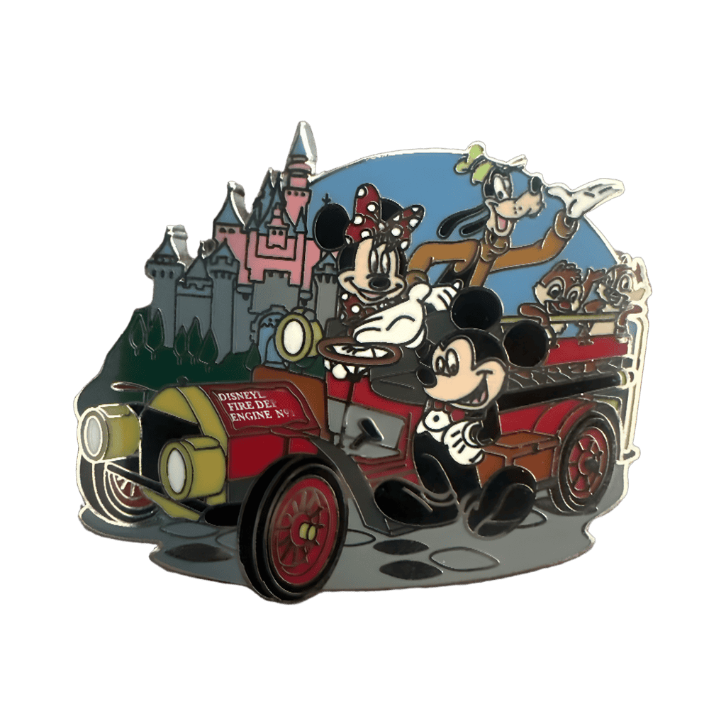 Mickey & Minnie Fire Truck Disney pin