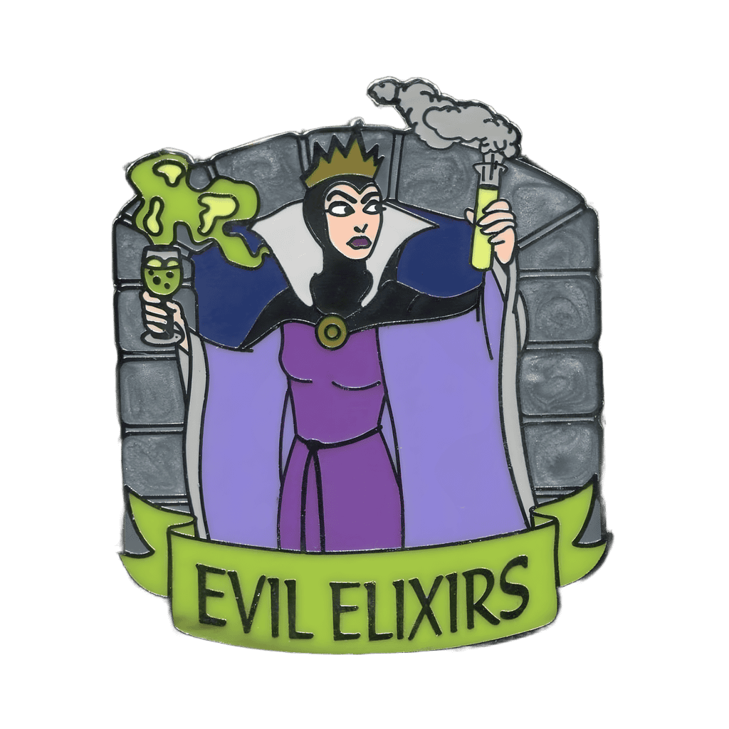 Evil Queen as Evil Elixirs Disney pin