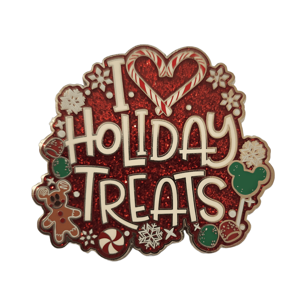 Holiday Treats Pin Set - I Heart Holiday Treats Disney pin
