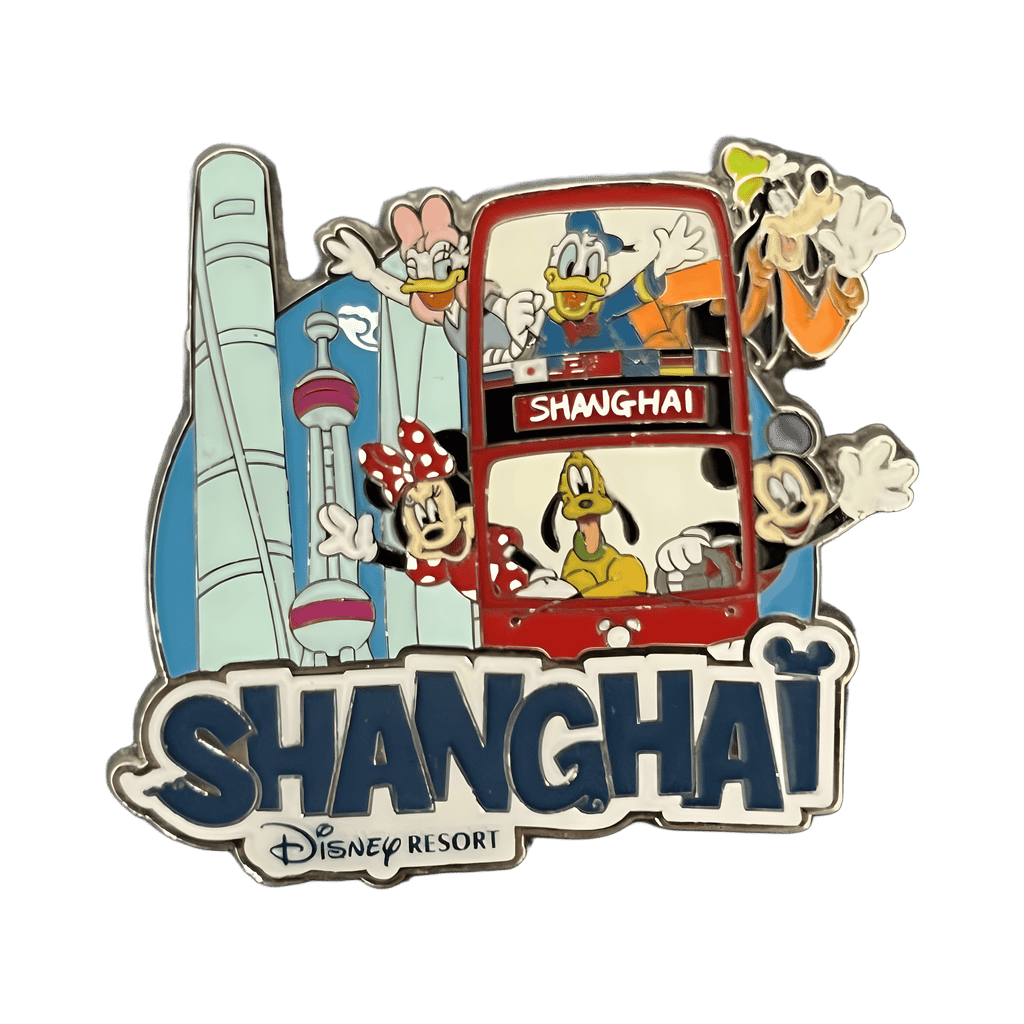 Mickey and Friends Shanghai City Skyline Disney pin