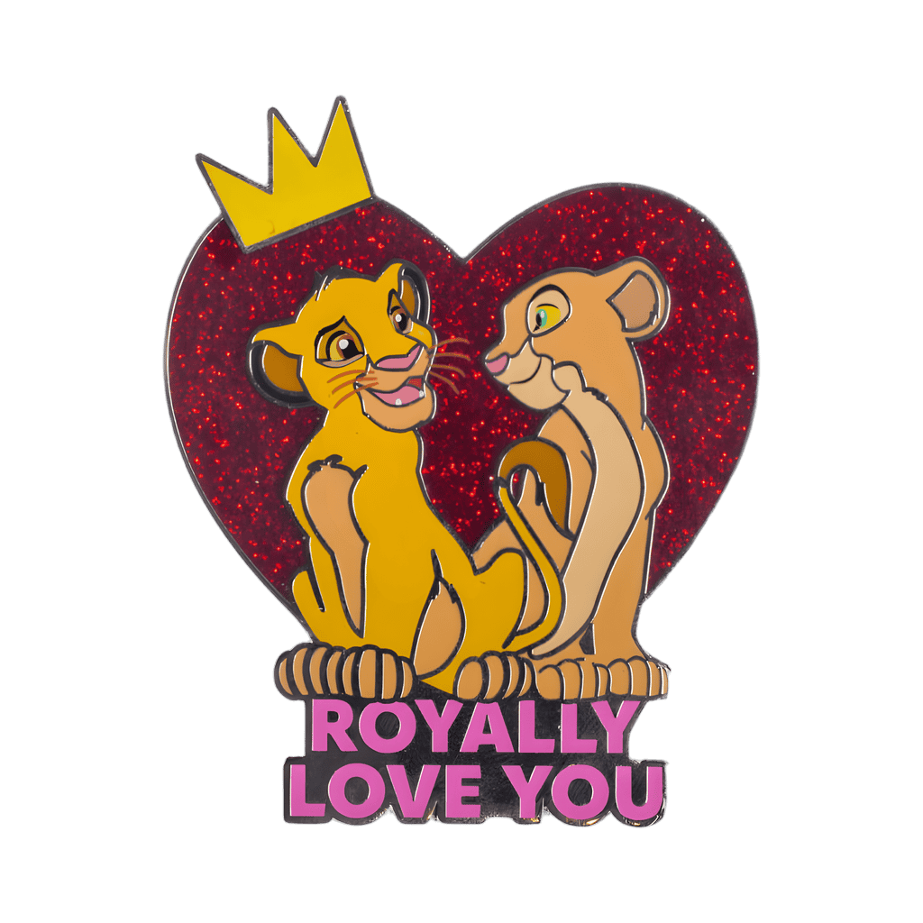 Simba and Nala - Royally Love You Disney pin