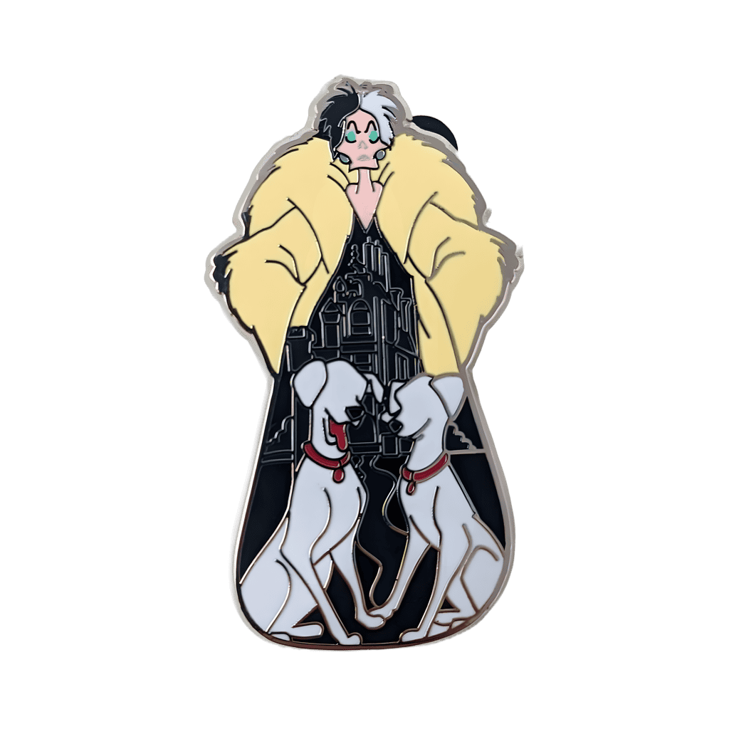 Cruella De Vil Disney pin