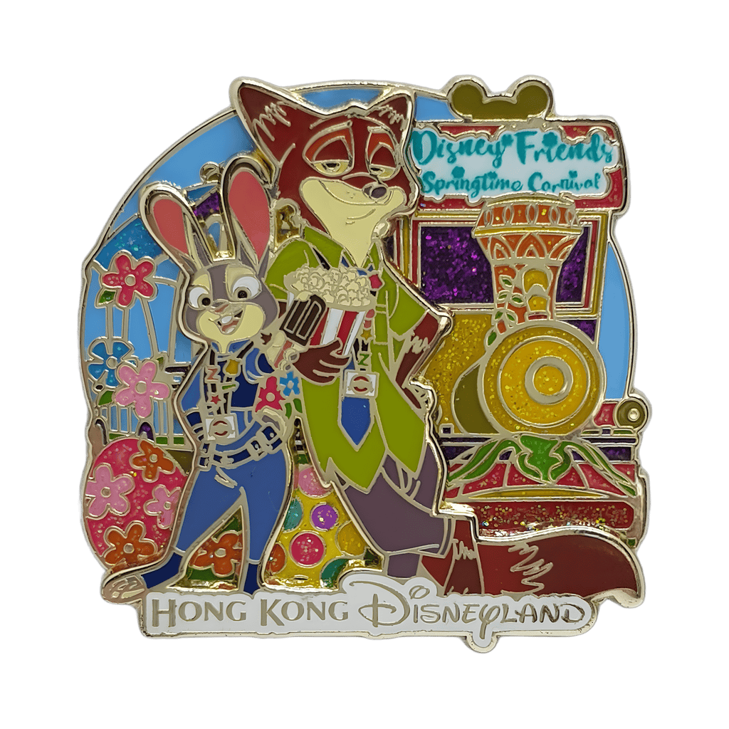 Judy and Nick - Disney Friends Springtime Carnival Disney pin