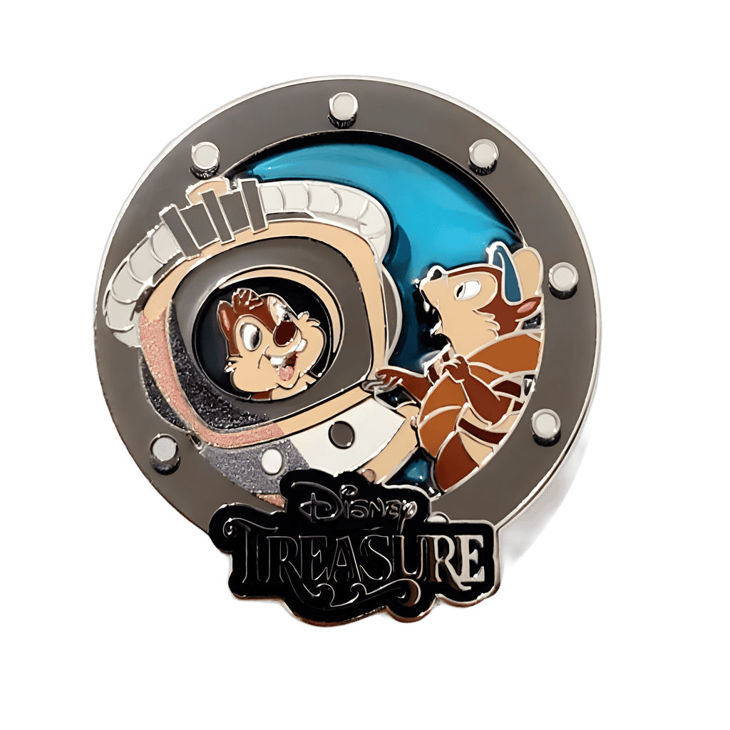 Disney Treasure Porthole Booster set - Chip and Dale Disney pin