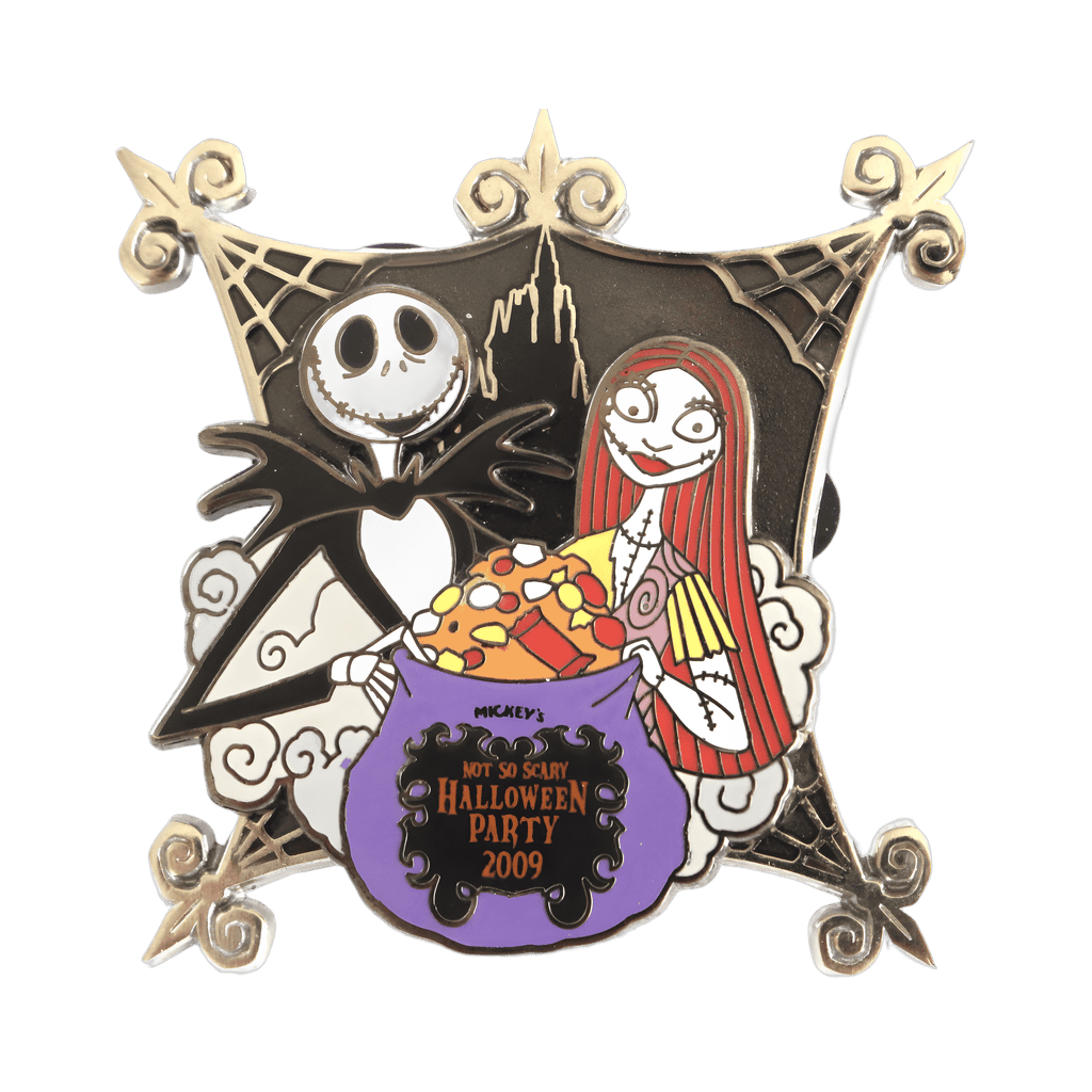 Jack & Sally with Treat Bag Disney pin