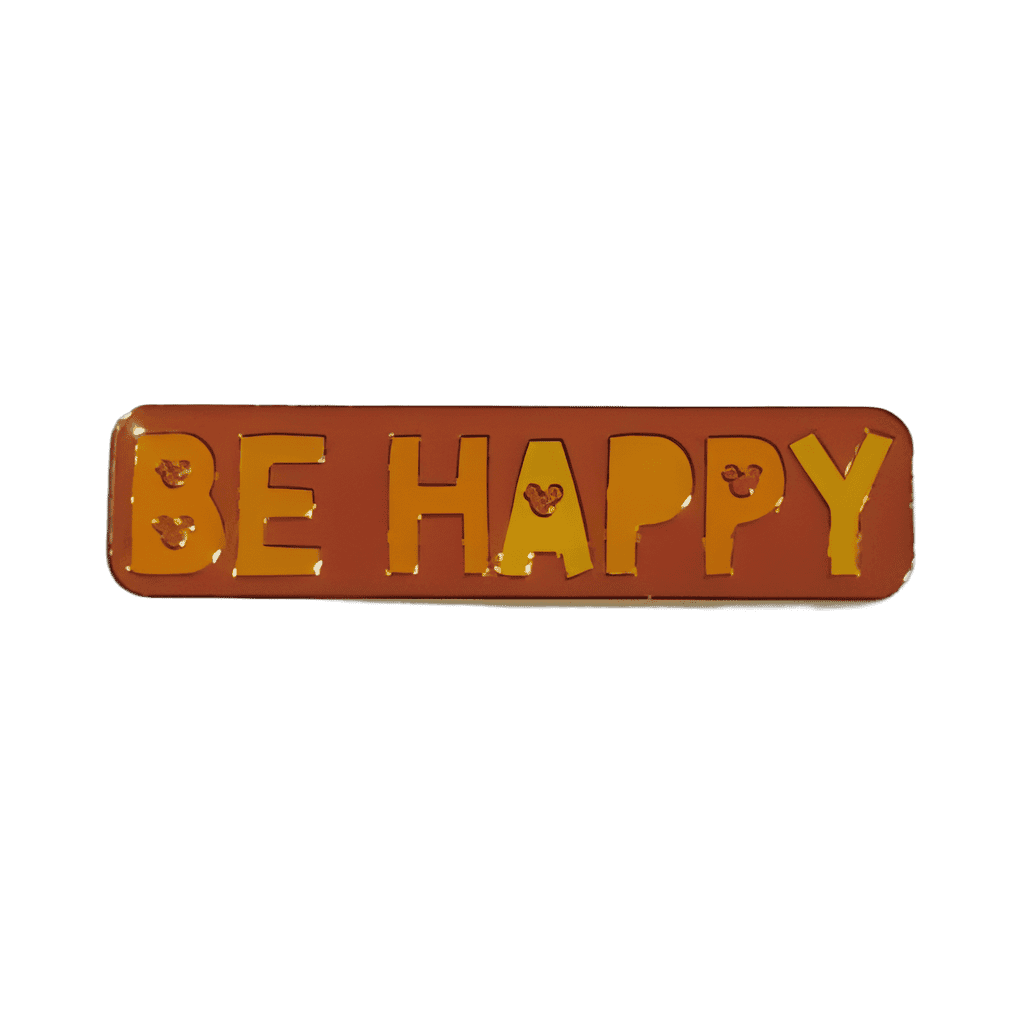 Be Happy Disney pin