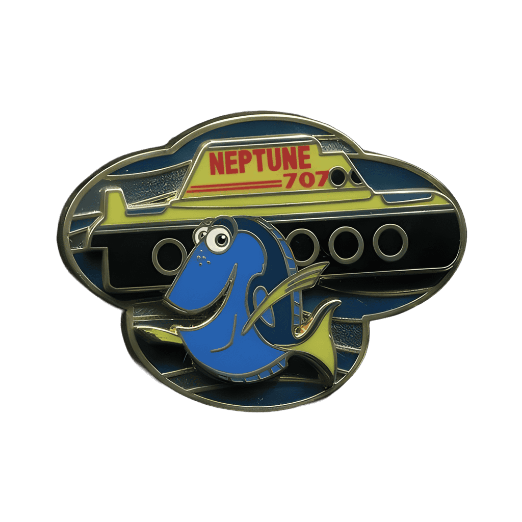 Dory - Neptune - Completer Pin Disney pin