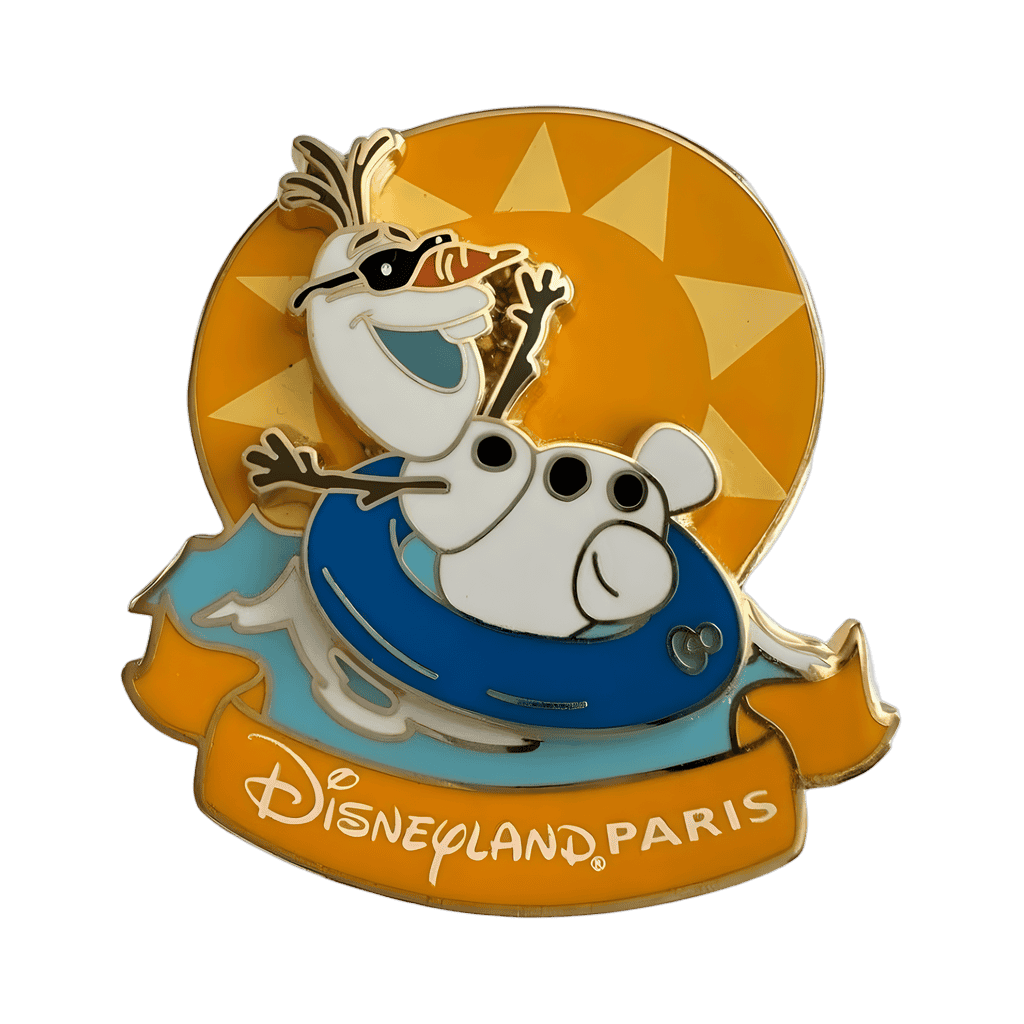 Olaf Innertube Disney pin