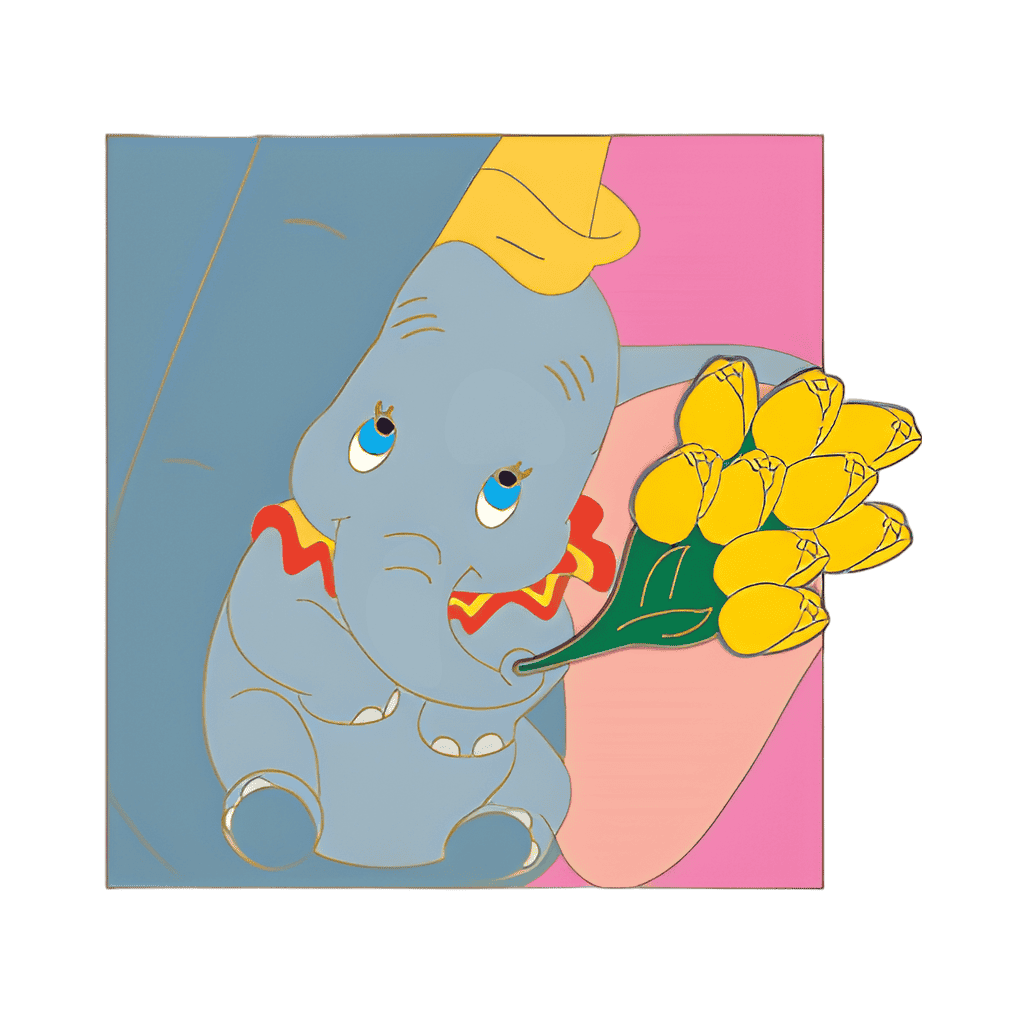 Dumbo and Mrs. Jumbo Disney pin