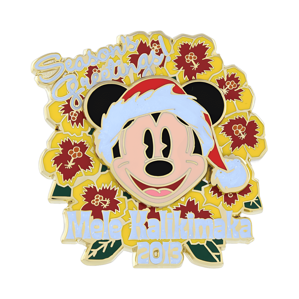Season's Greetings - Mickey Mouse Disney pin