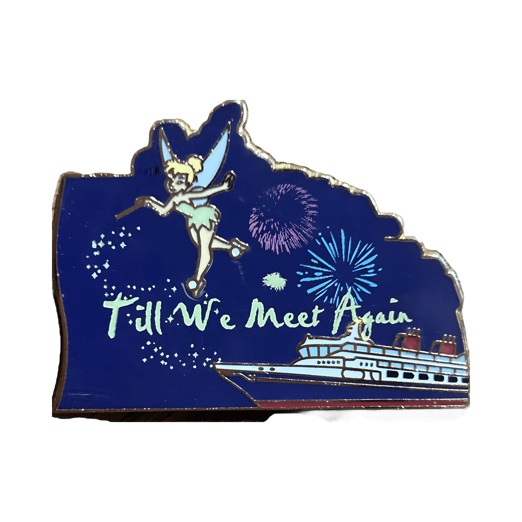 Till We Meet Again with Tinker Bell Disney pin