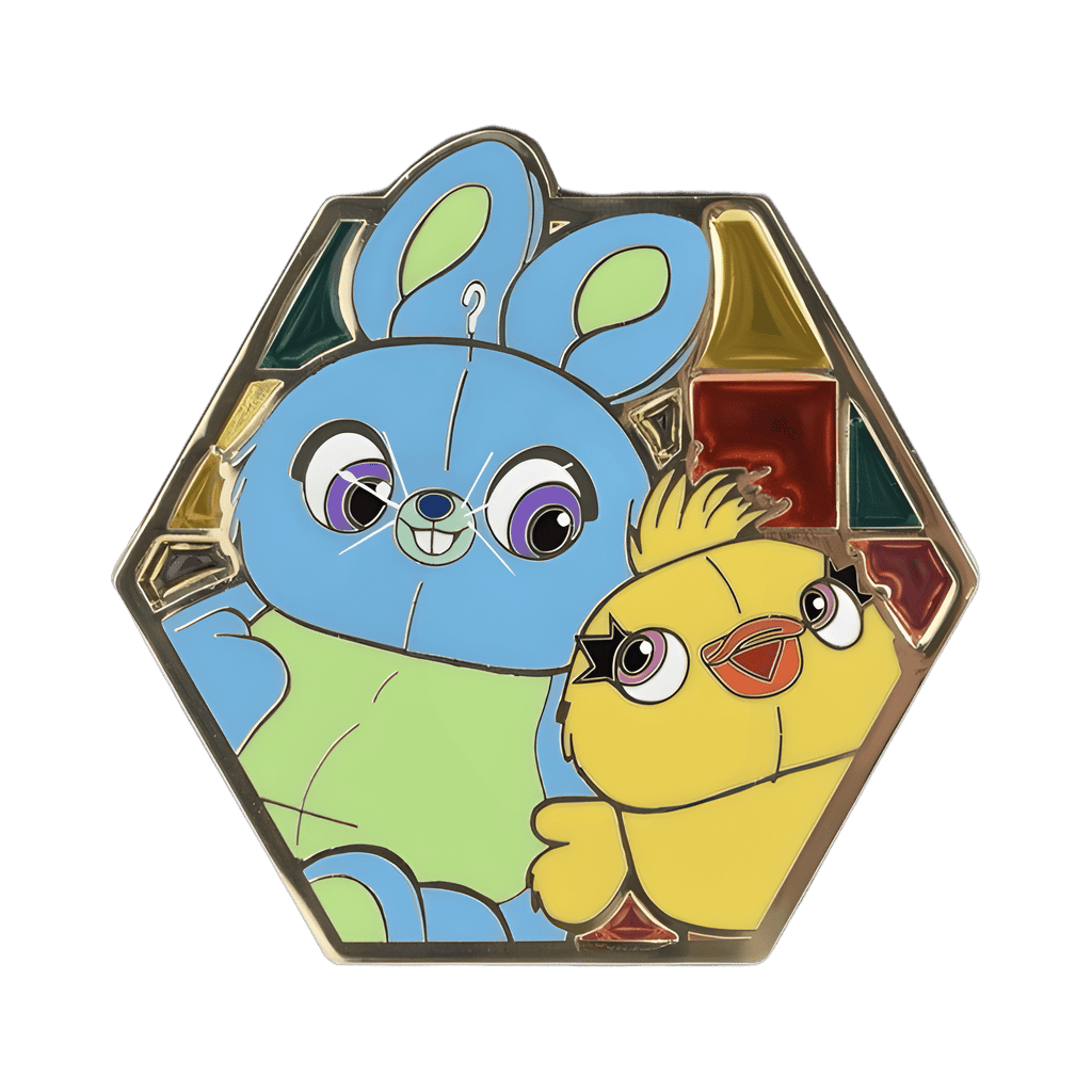 Ducky and Bunny Disney pin