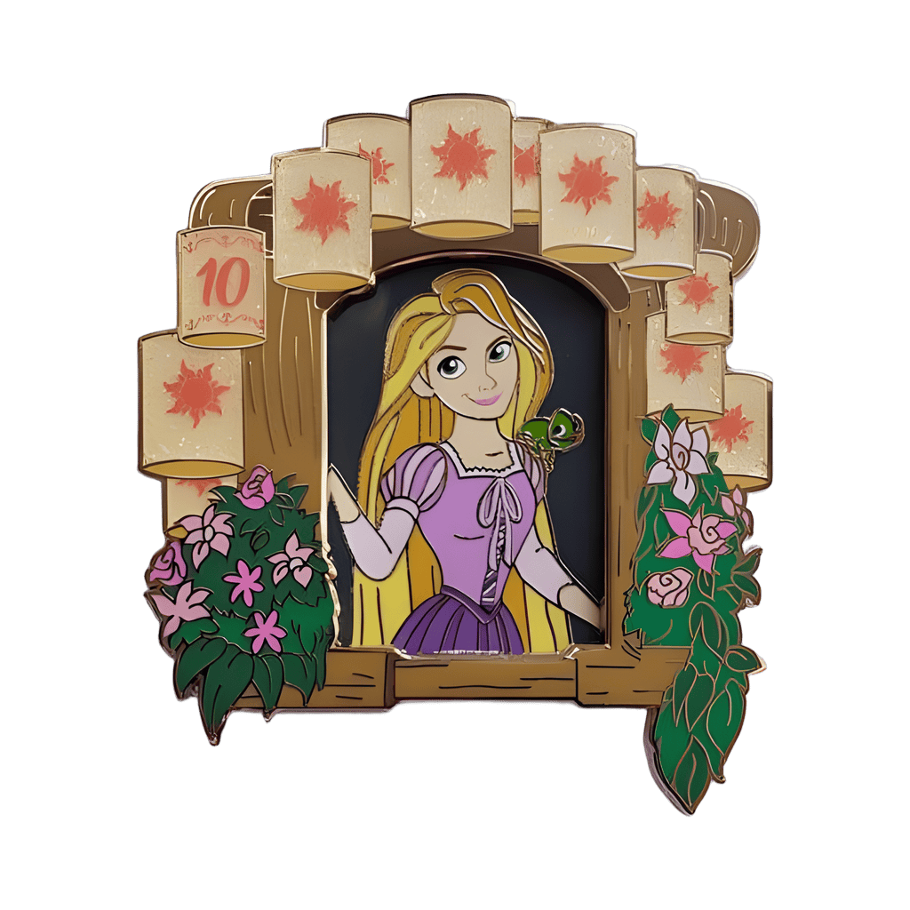 Celebrations - Tangled 10th Anniversary Disney pin