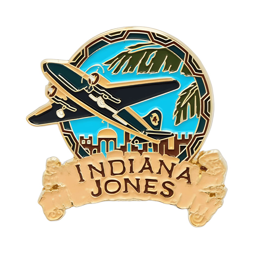 Indiana Jones Airplane Disney pin
