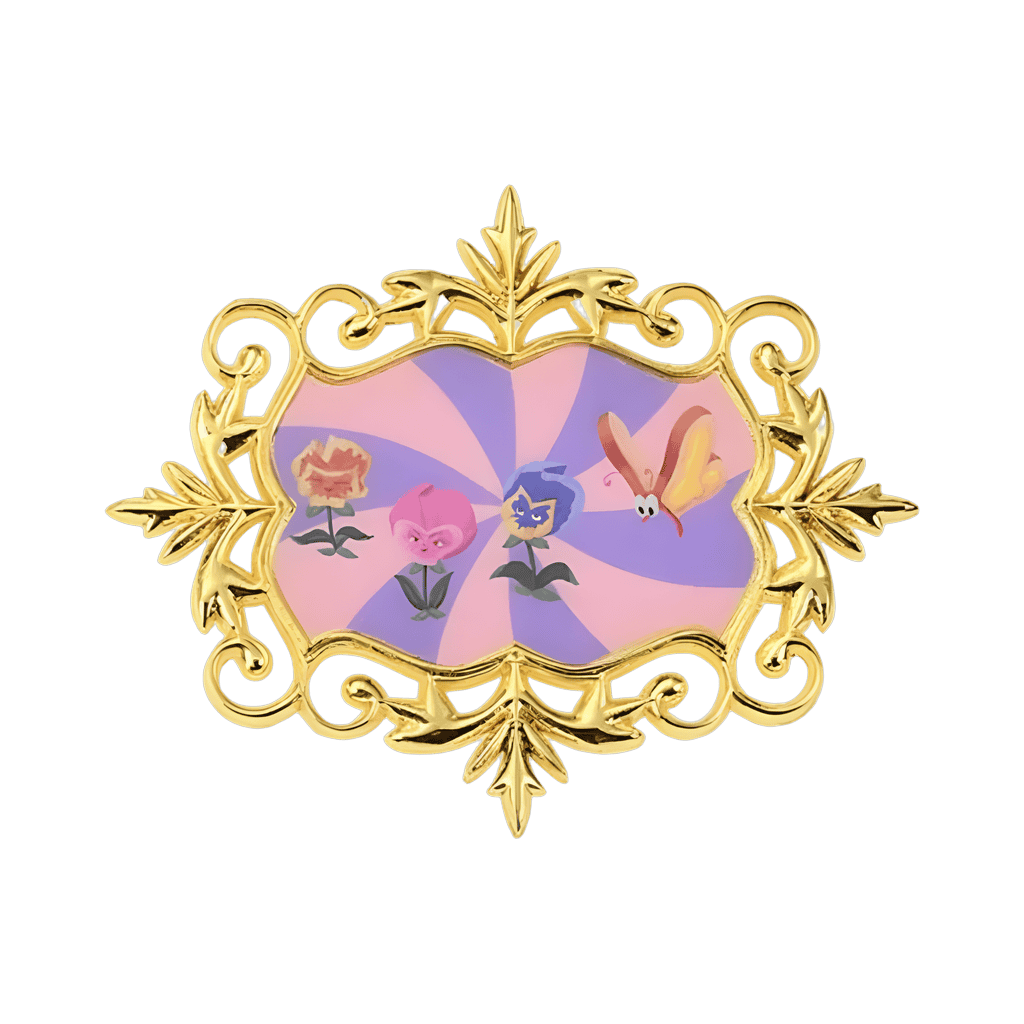 Talking Flowers Disney pin