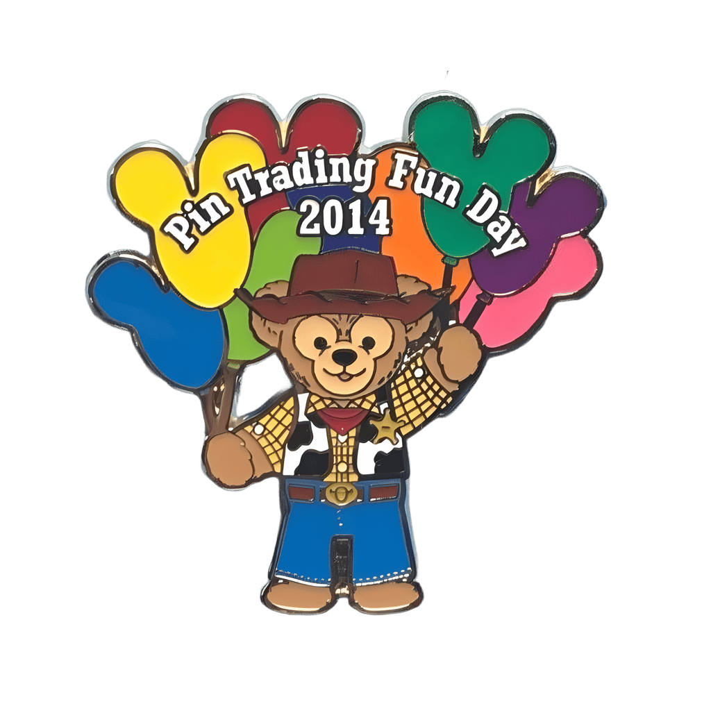 Invitational Card Pin - Duffy as Woody Disney pin