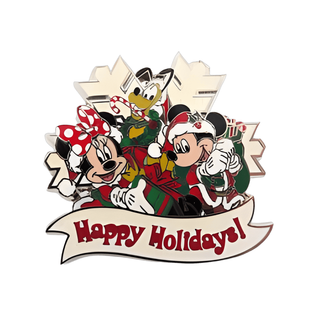 Happy Holidays Disney pin