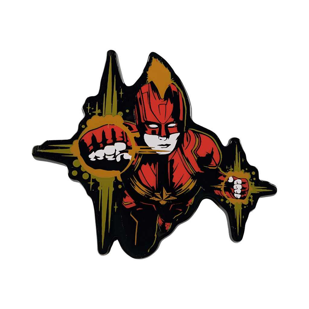 Captain America - Carol Danvers - Flying Disney pin