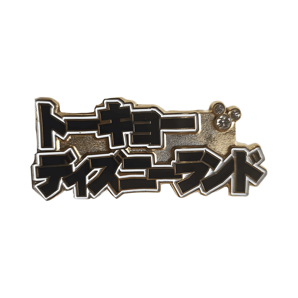 Katakana Tokyo Disneyland with Mickey Jewel Disney pin
