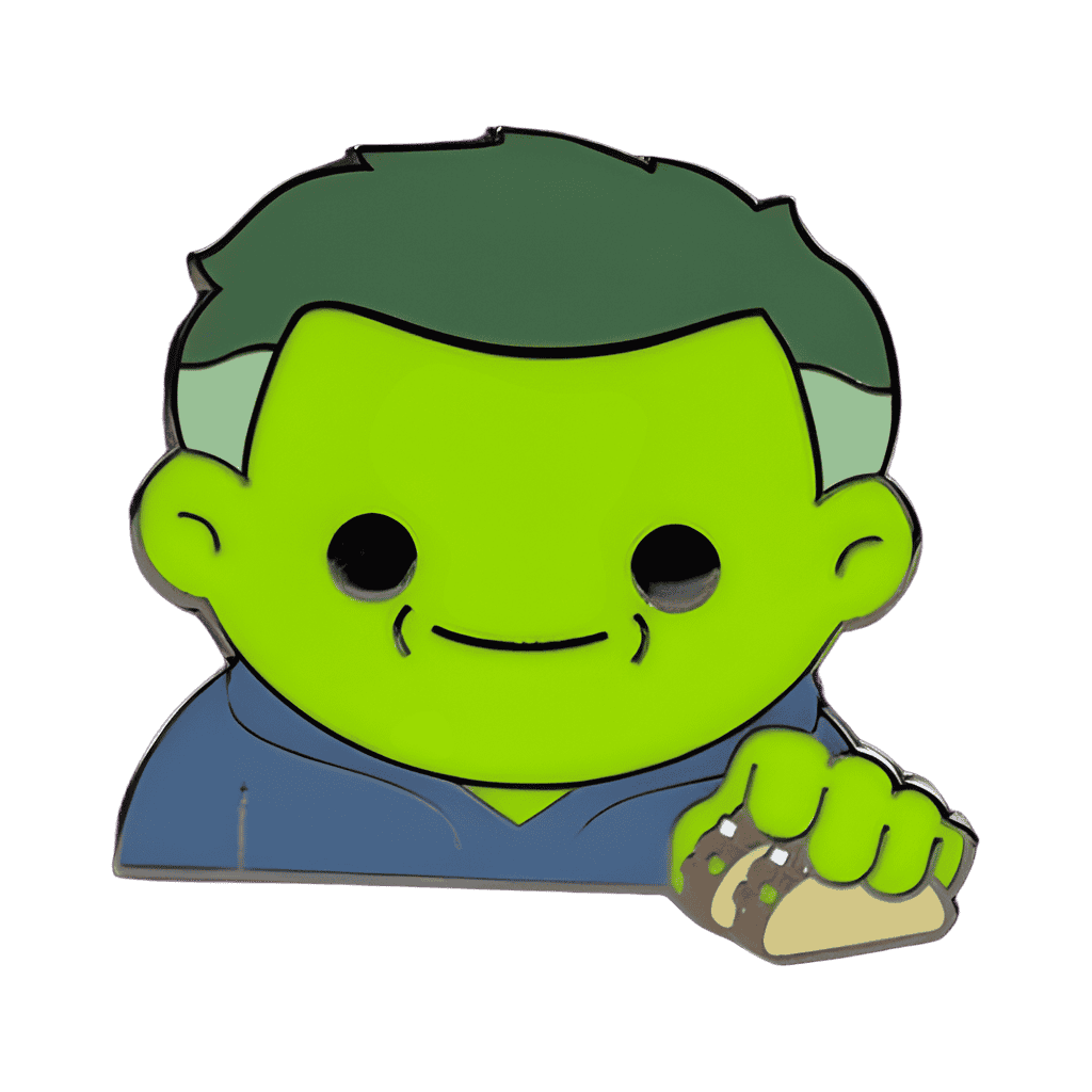Tacos Hulk Disney pin