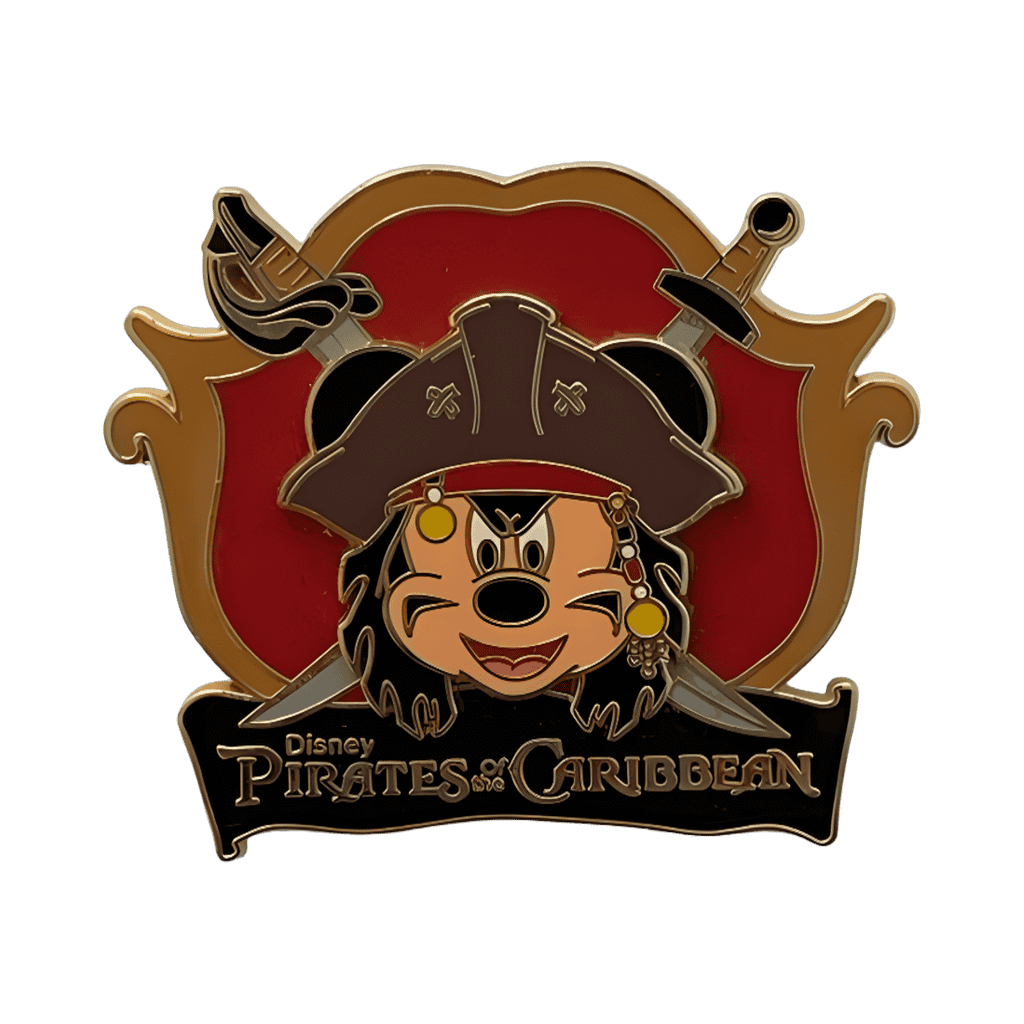 Pirate Mickey Disney pin