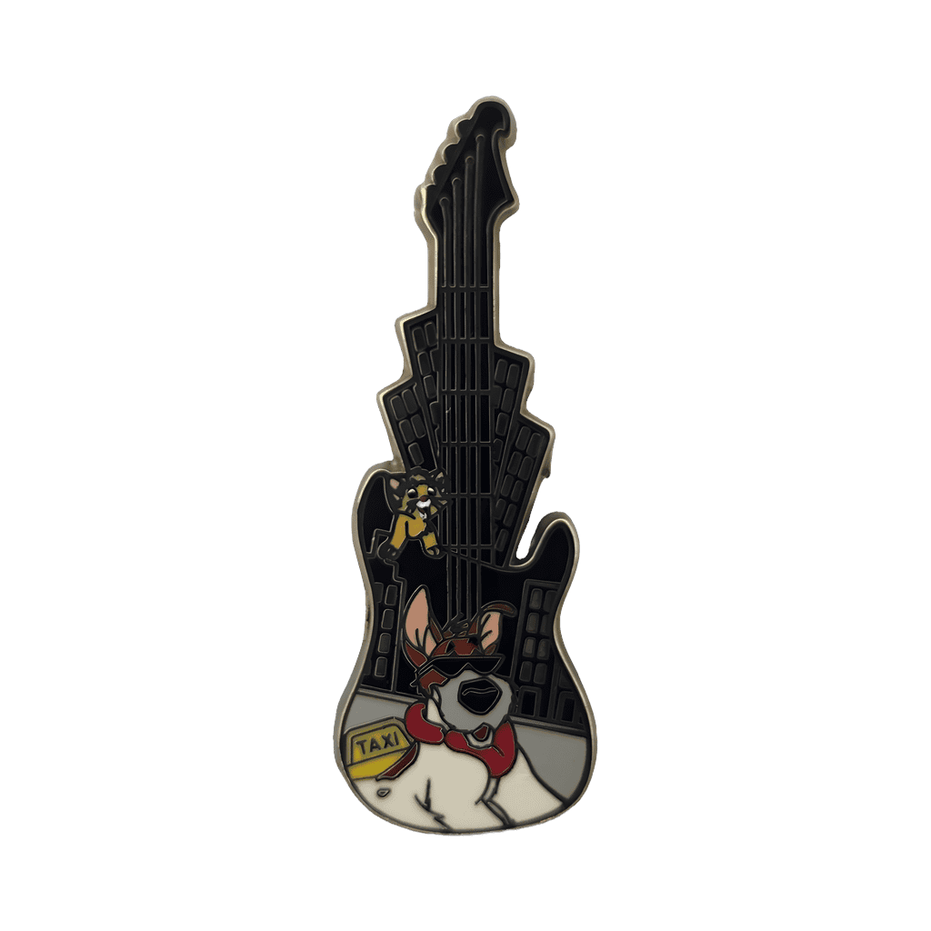 Dodger and Oliver Disney pin