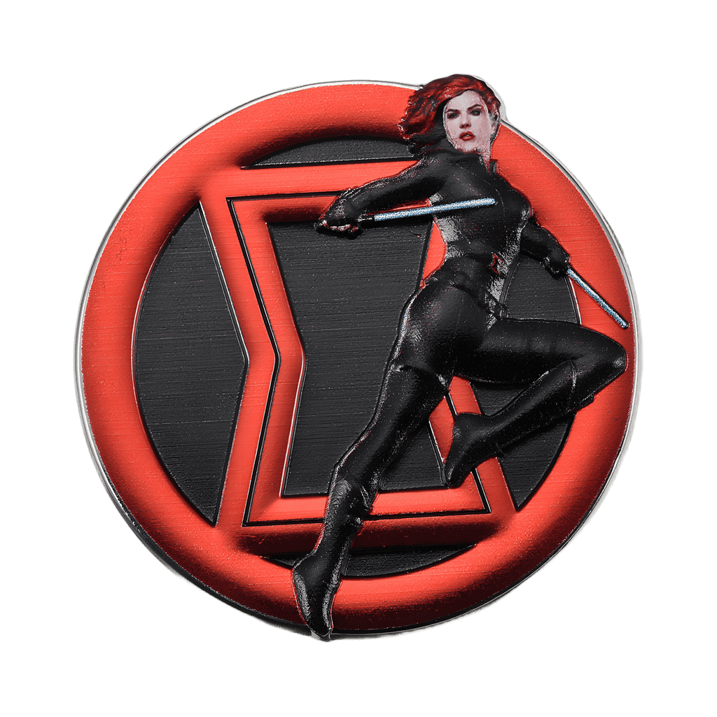 Black Widow Disney pin