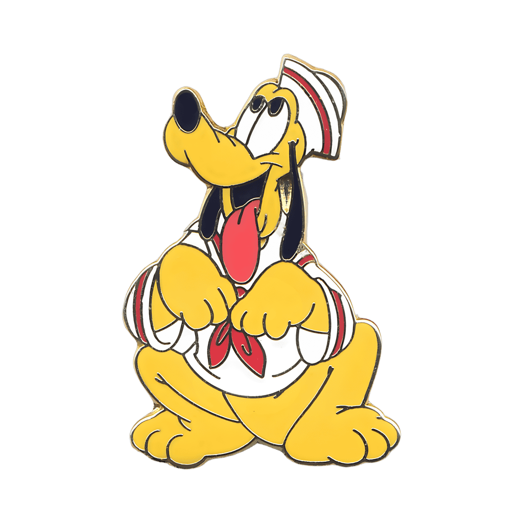 Pluto Dressed as a Sailor Disney pin