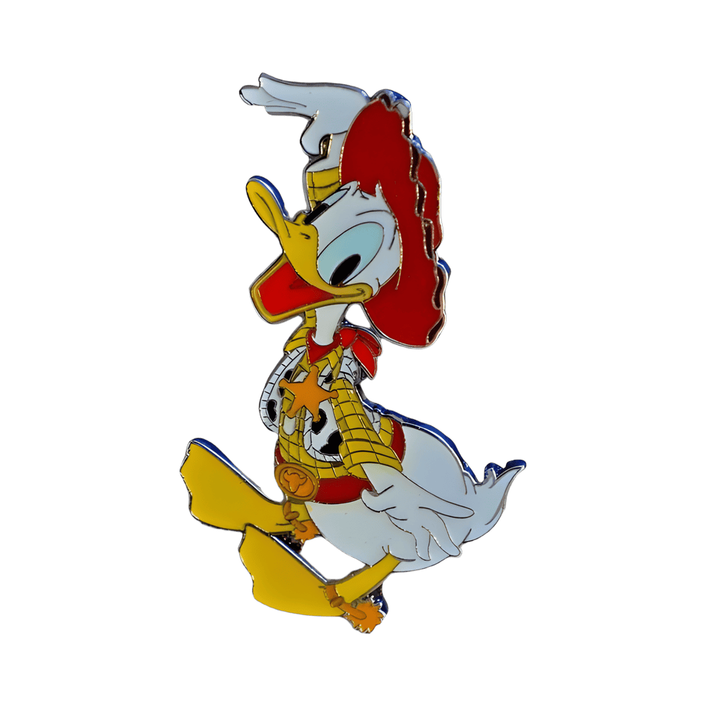Donald Duck in Costume as Woody Disney pin