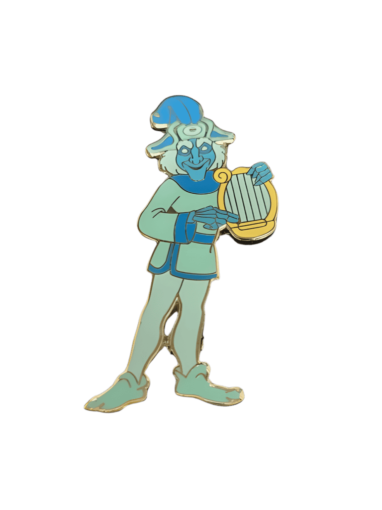 Harpist Disney pin
