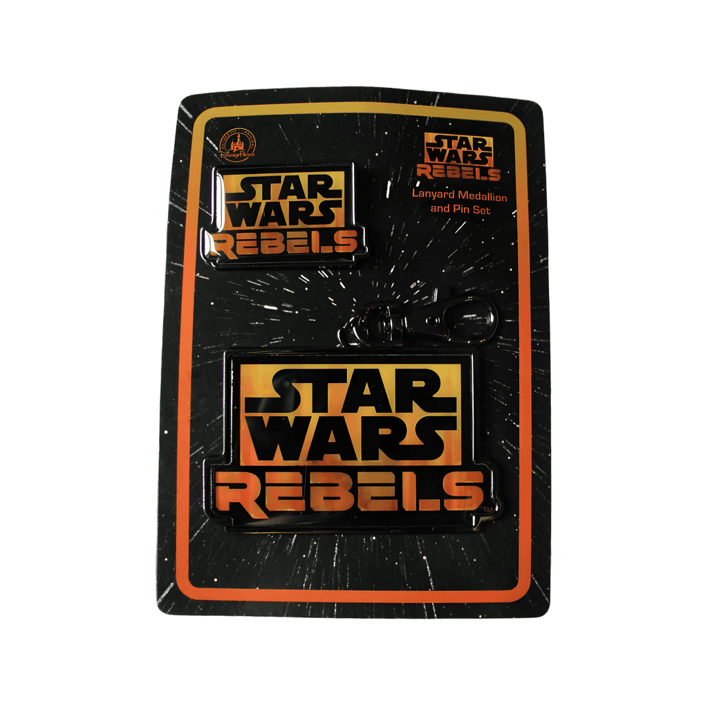 Star Wars Rebels Series Logo - Pin and Lanyard Medallion Set Disney pin