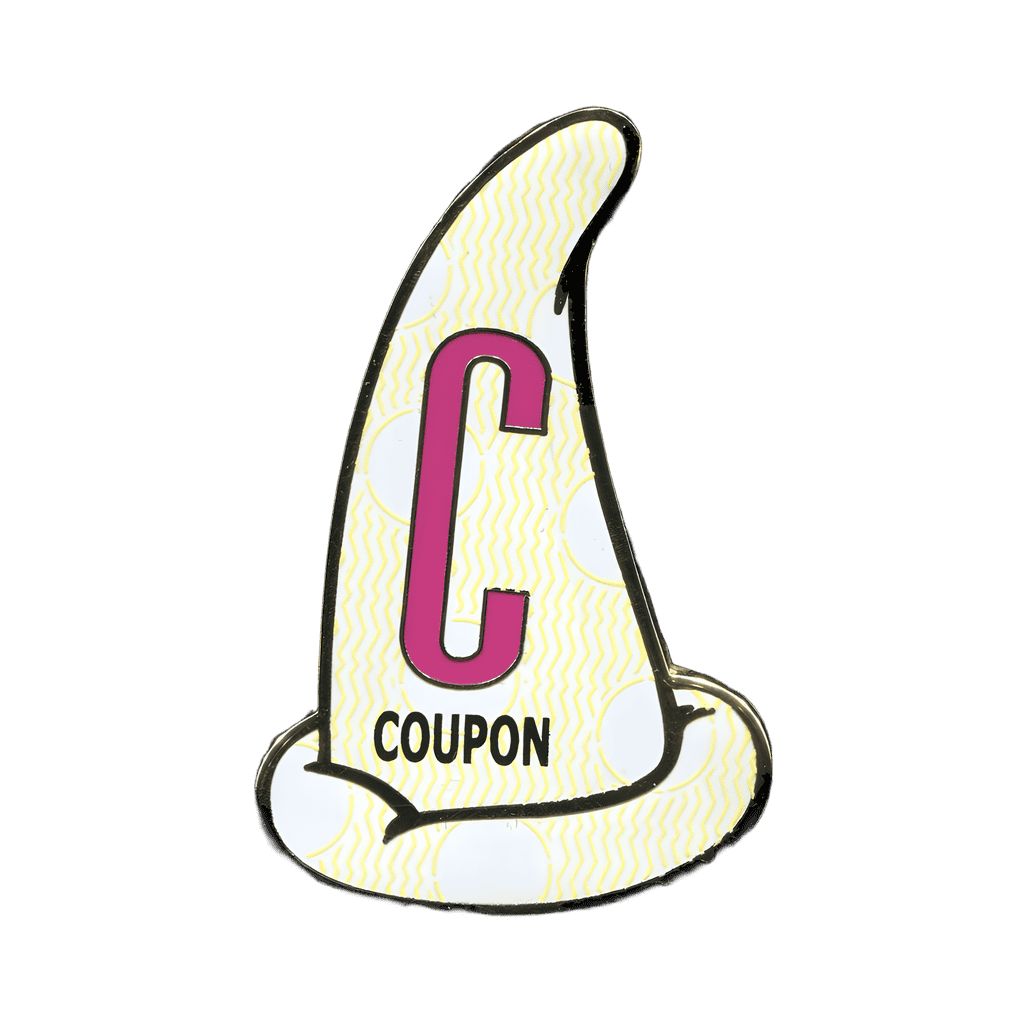 C Ticket Coupon Disney pin