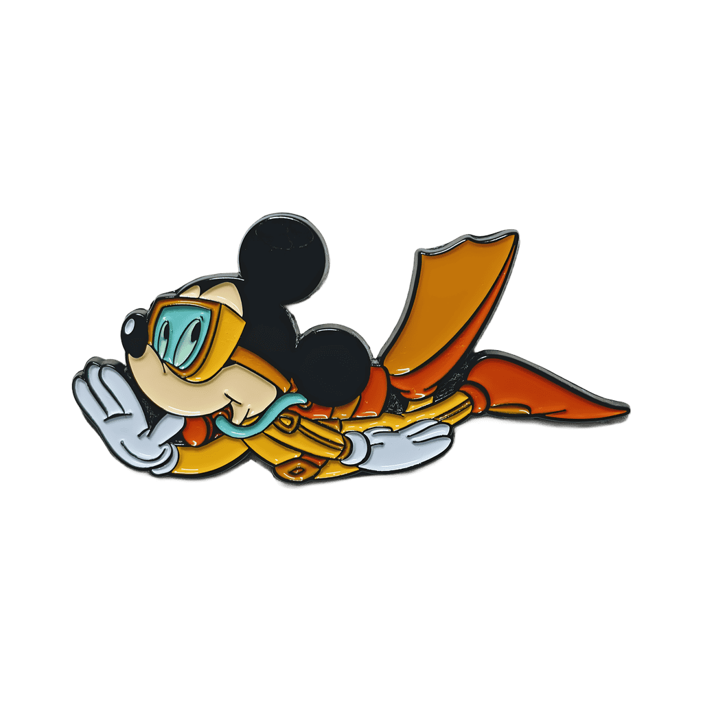 Scuba Mickey from The Living Seas Disney pin