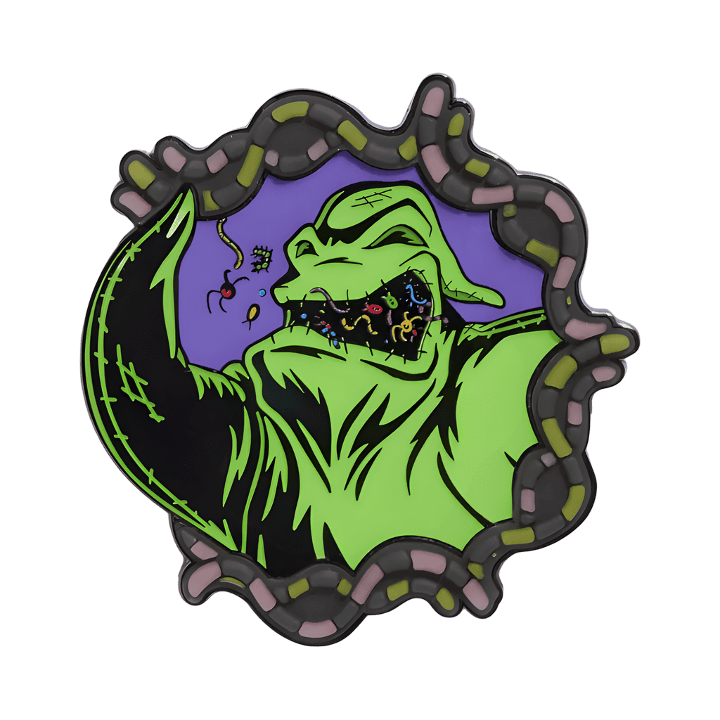 Oogie Boogie Glow-in-the-Dark Disney pin