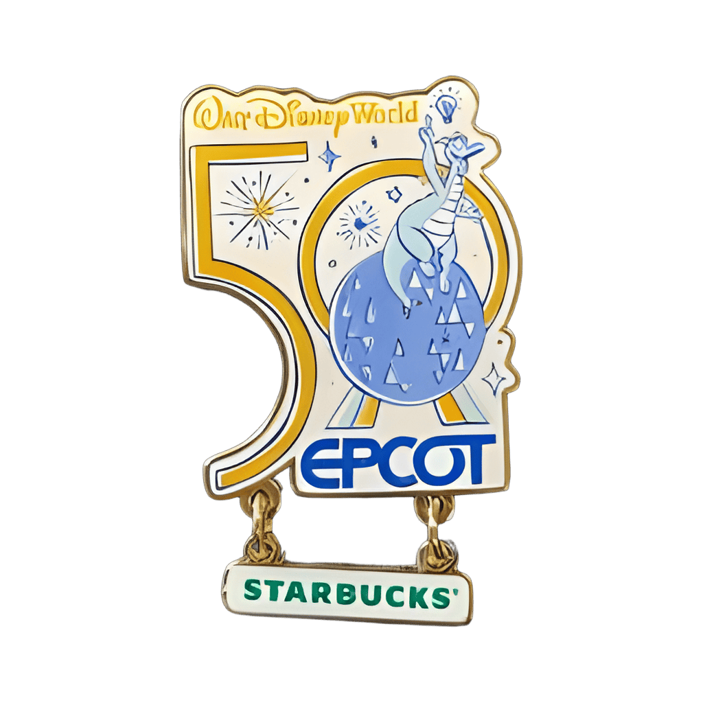 50th anniversary Epcot Disney pin