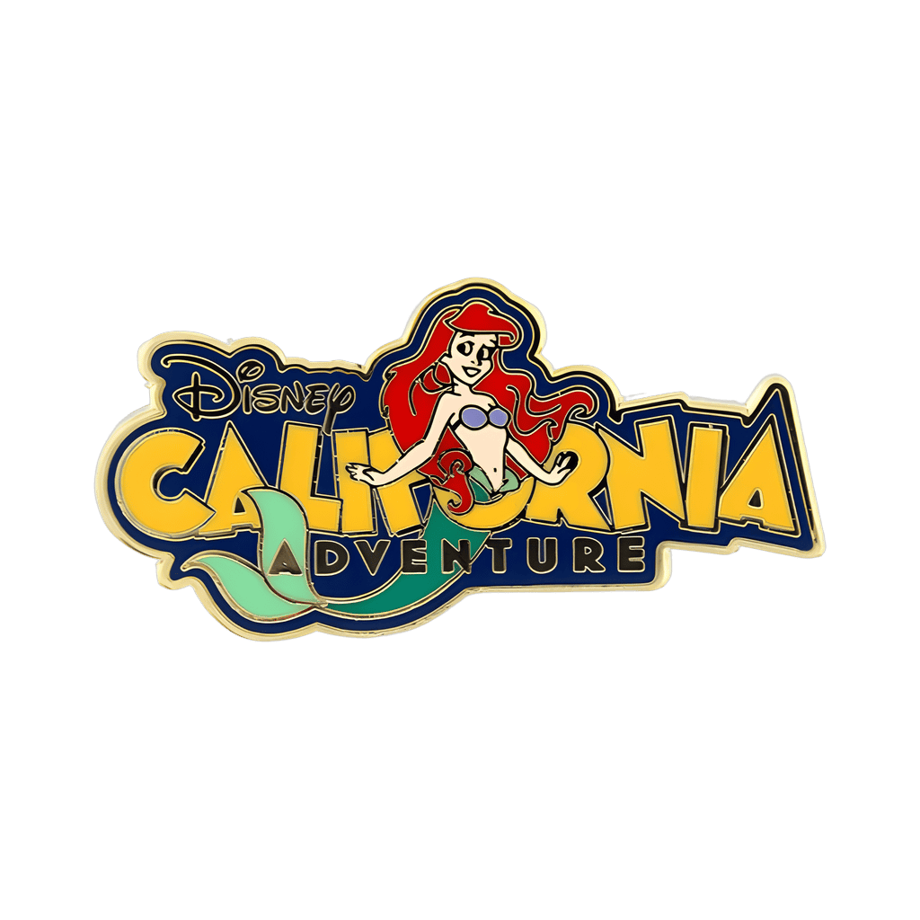 Disney California Adventure Ariel Logo Disney pin
