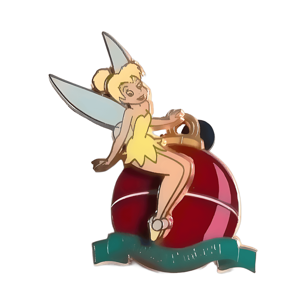 Tinker Bell on Ornament Disney pin