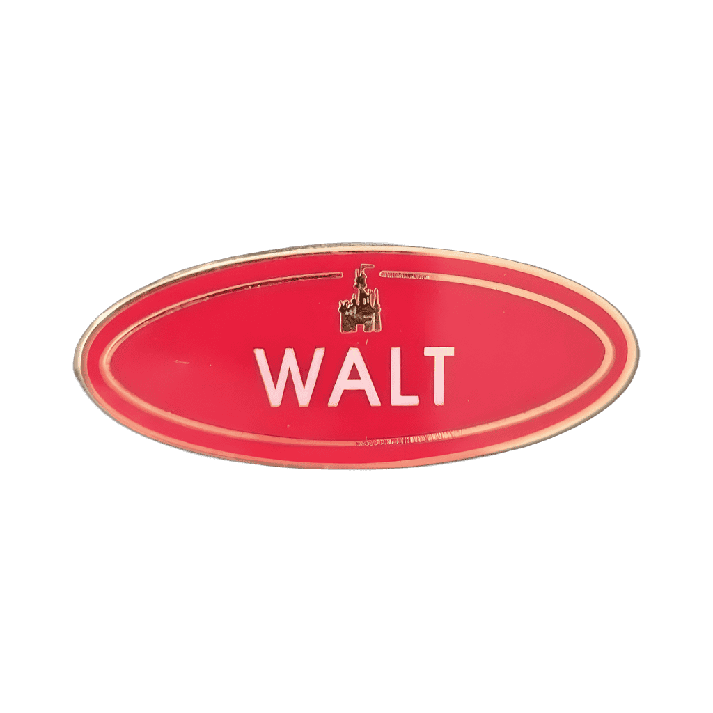 Red - Castle Logo Disney pin
