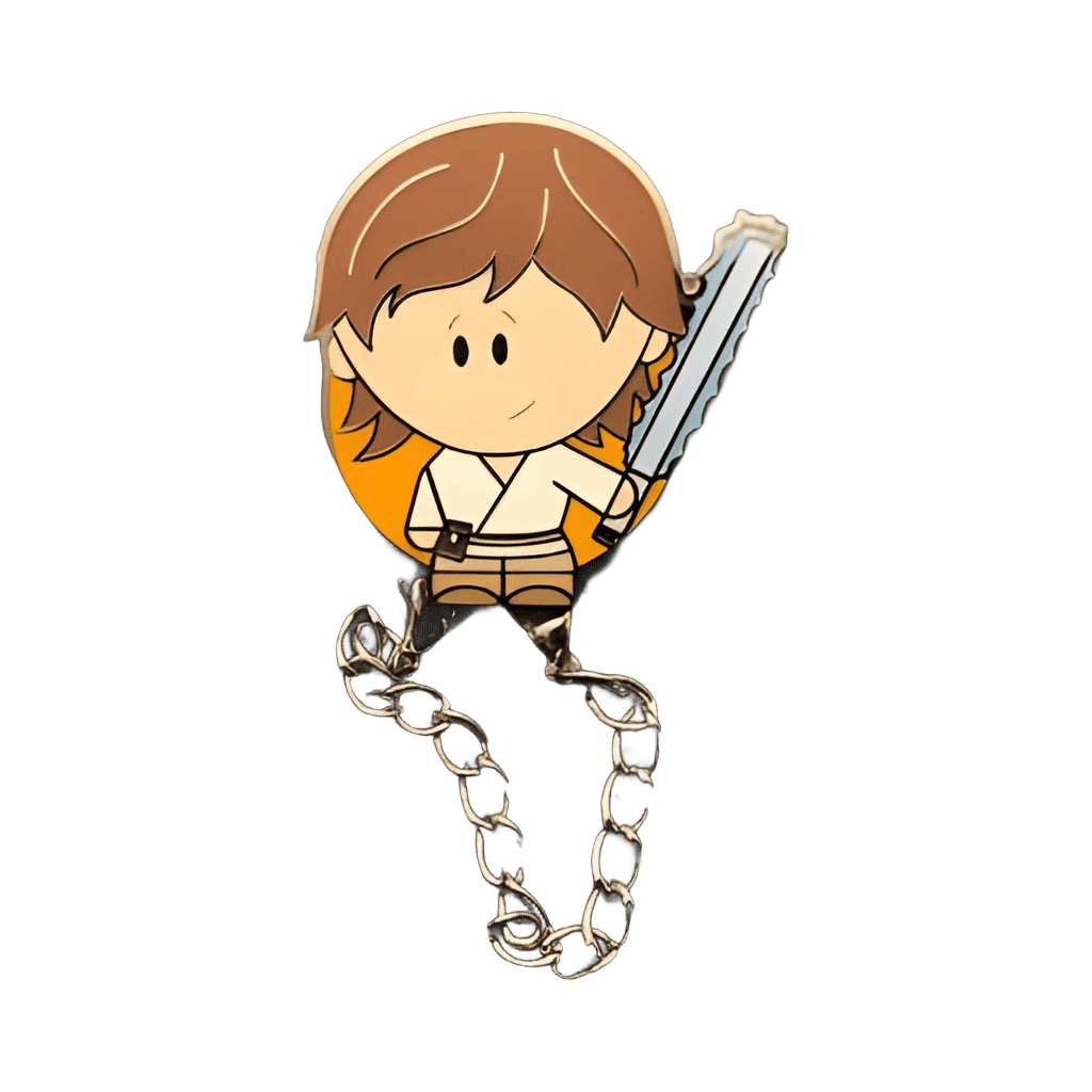 Star Wars Chained Pin Set - Luke Skywalker Disney pin