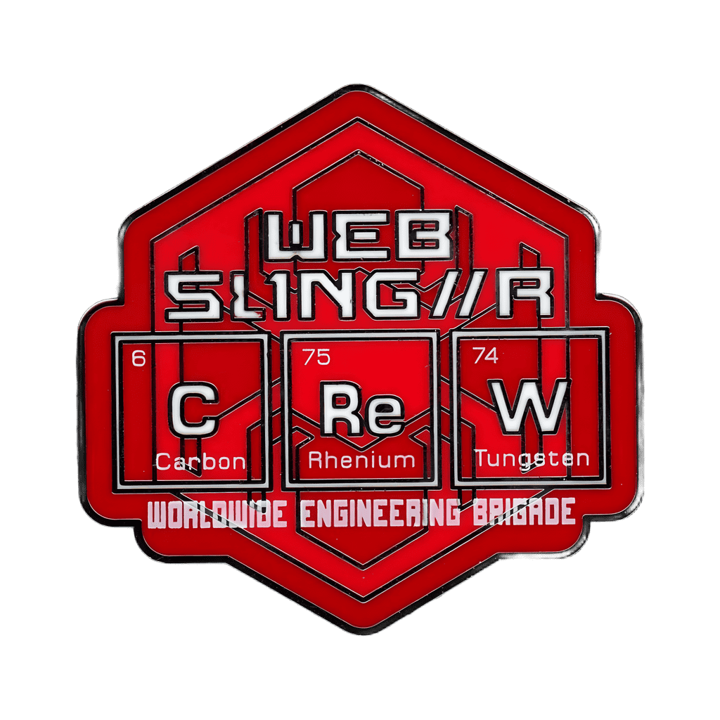 WEB SLING//R Crew Disney pin