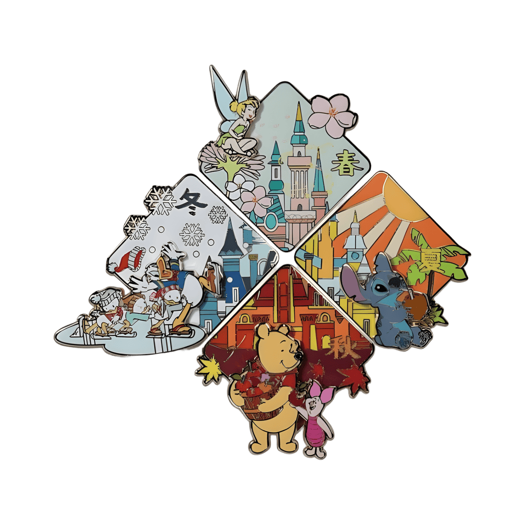 Four Seasons Pin Set Disney pin