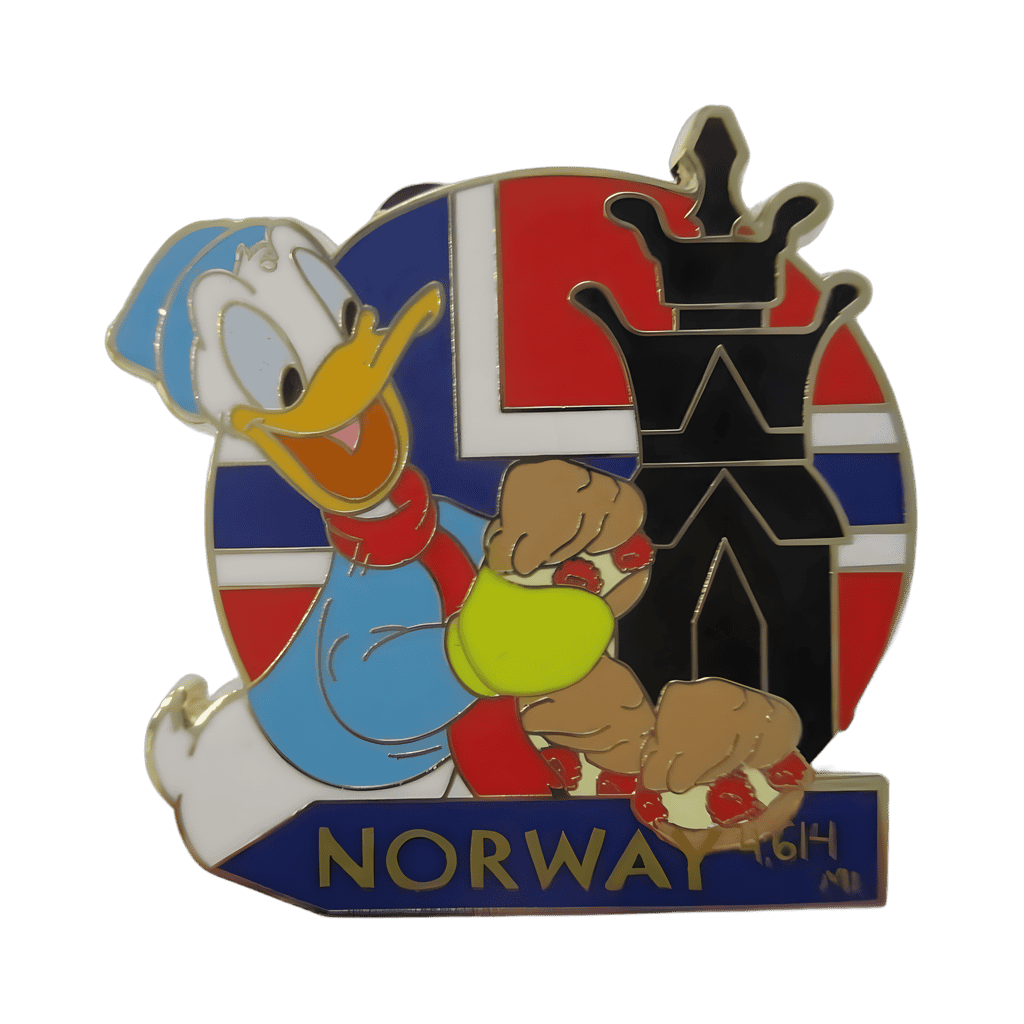 Donald Duck in Norway Disney pin