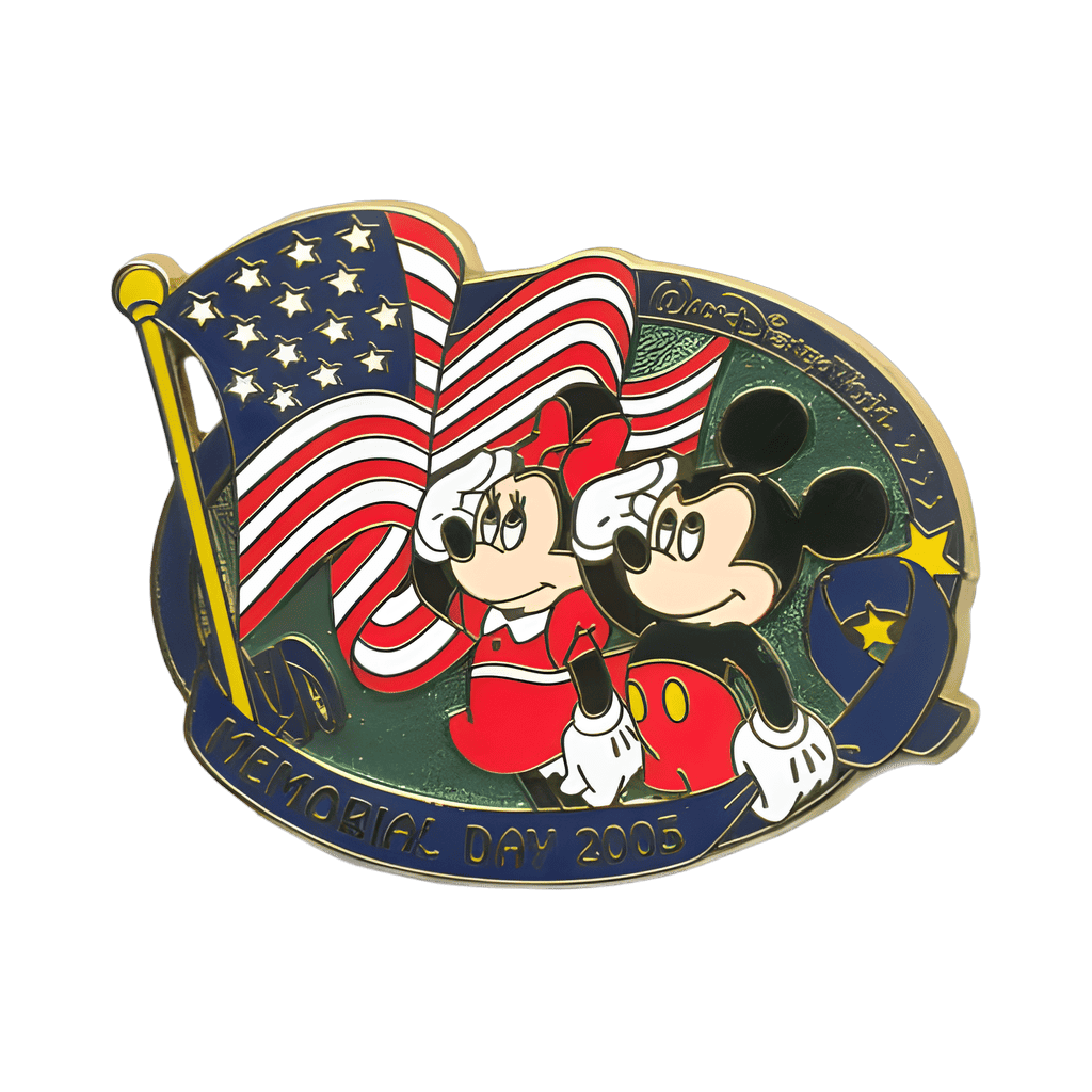 Memorial Day 2005 - Mickey & Minnie Disney pin