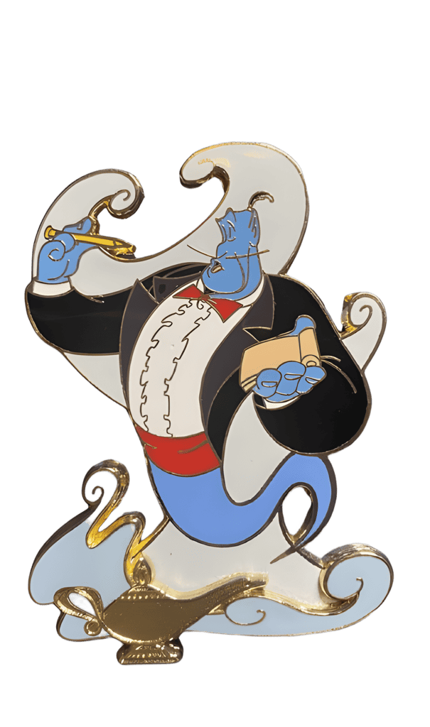 Waiter Genie Disney pin
