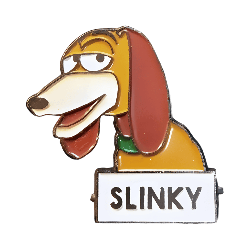 Slinky Portrait Disney pin